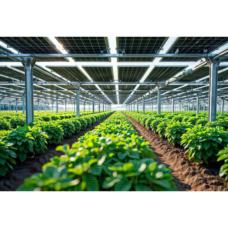 Sistem Rumah Kaca Surya Agrivoltaik