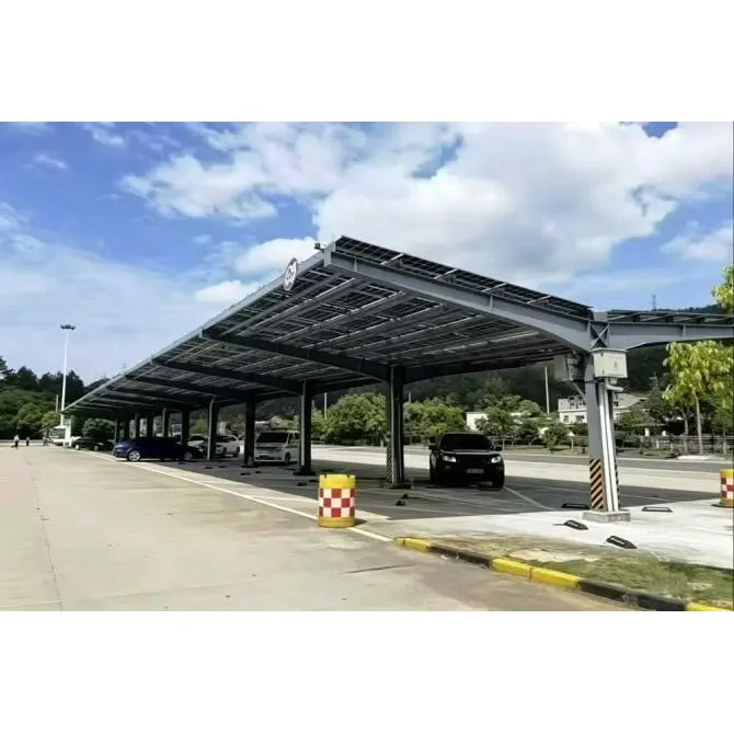 Carport Tenaga Surya Rangka T